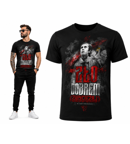 koszulka- ZŁO DOBREM ZWYCIĘŻAJ